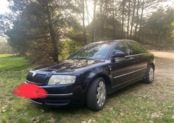 mazowieckie Skoda Superb cena 15500 przebieg: 195500, rok produkcji 2005 z Kobylin